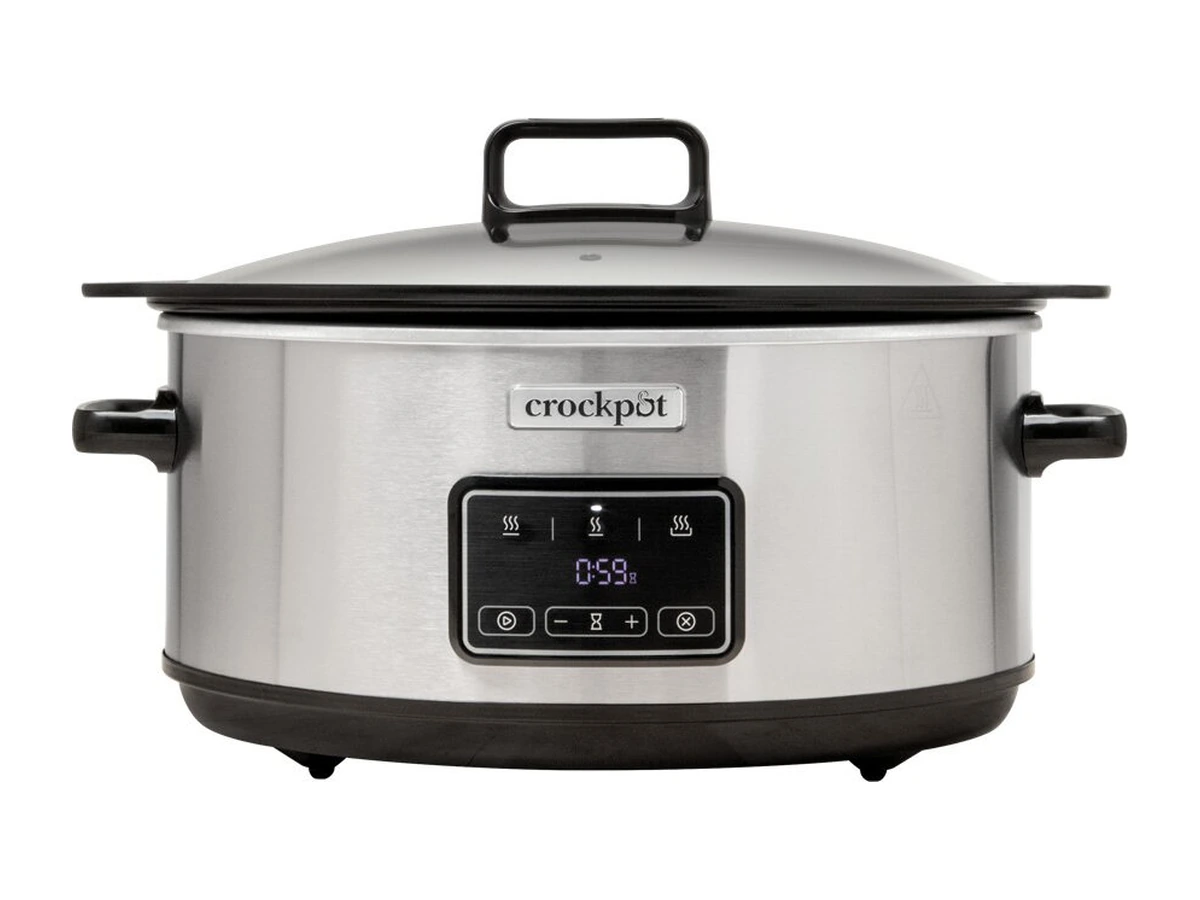 Crock-Pot CSC112X 6,5 liter med gryta som tål spishällen